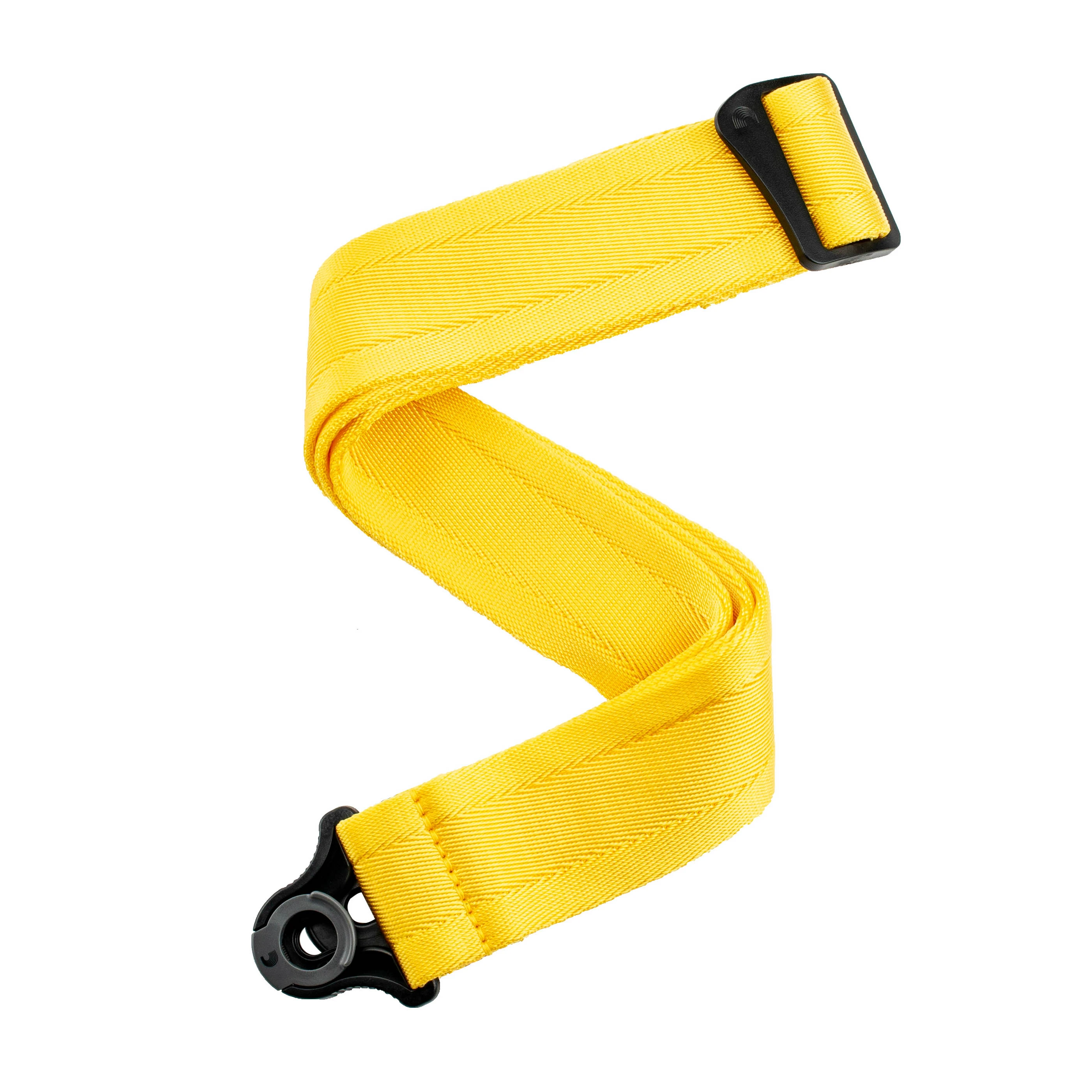 D´Addario Auto Lock Guitar Strap Mellow Yellow